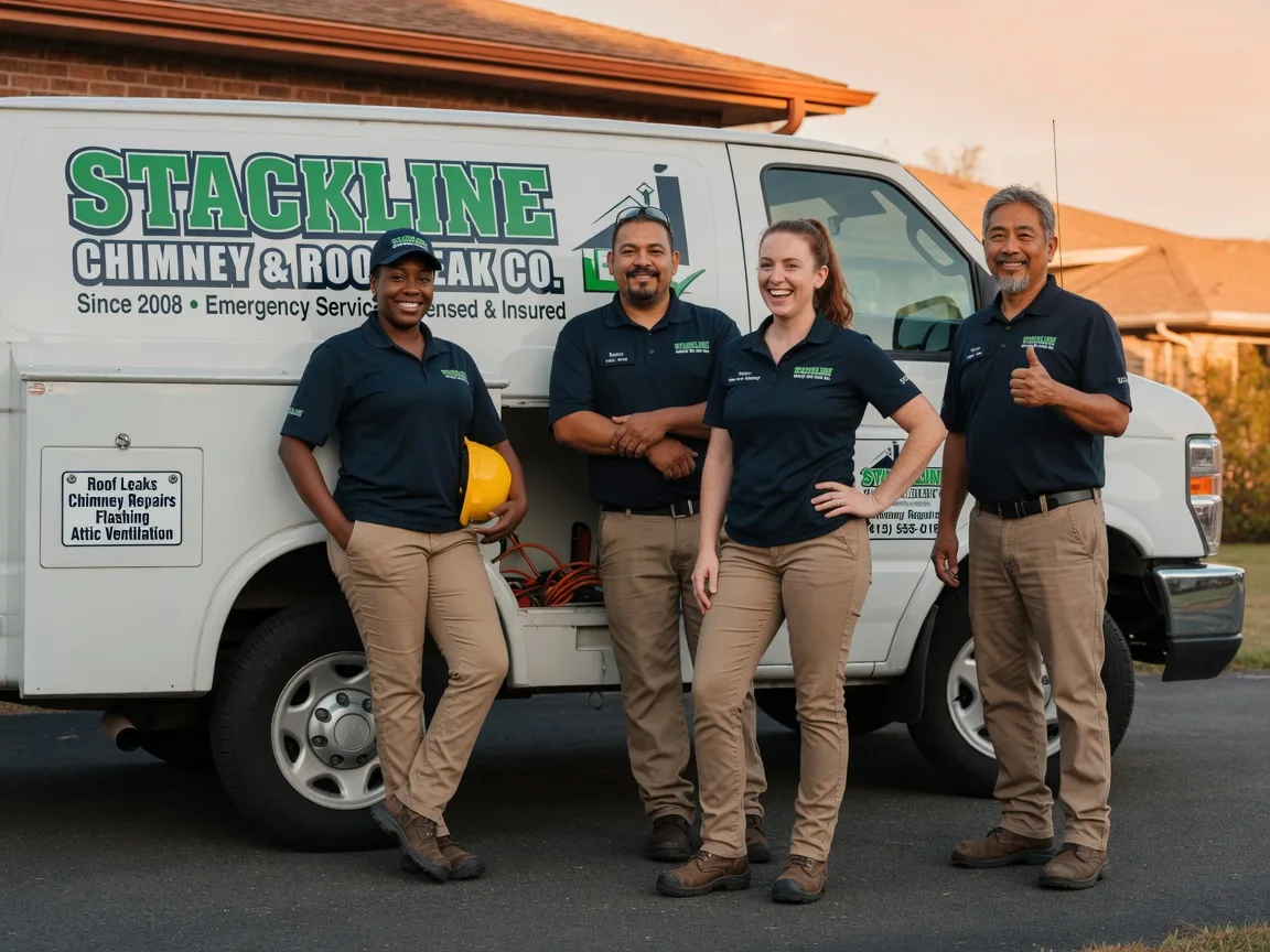 Chimney flashing repair company in Burlington, CT